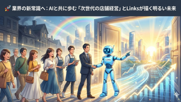 🚀 業界の新常識へ：AIと共に歩む「次世代の店舗経営」とLinksが描く明るい未来
