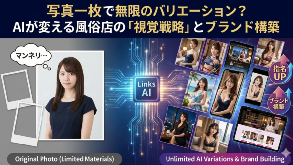 写真一枚で無限のバリエーション？AIが変える風俗店の「視覚戦略」とブランド構築