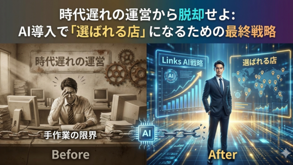 時代遅れの運営から脱却せよ：AI導入で「選ばれる店」になるための最終戦略