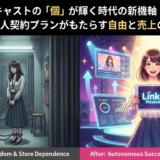 キャストの「個」が輝く時代の新機軸：Linksの個人契約プランがもたらす自由と売上の相乗効果