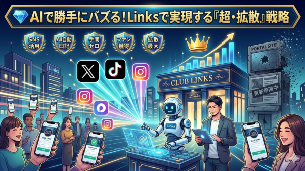 📱 SNSは「おまけ」じゃない！Linksで加速させる、ポータルサイトを超えた「超・拡散」戦略